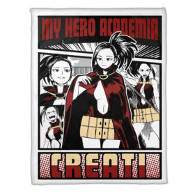 Plaid Momo Yaoyorozu My Hero Academia Couverture Plaid Polaire Plaid Canapé