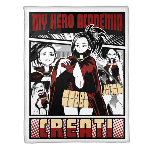 Plaid Momo Yaoyorozu My Hero Academia Couverture Plaid Polaire Plaid Canapé