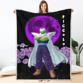 Plaid Piccolo Dragon Ball DBZ 01 Couverture Plaid Polaire Plaid Canapé