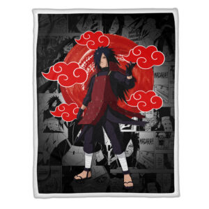 Plaid Madara Uchiha Akatsuki Naruto Couverture Plaid Polaire Plaid Canapé