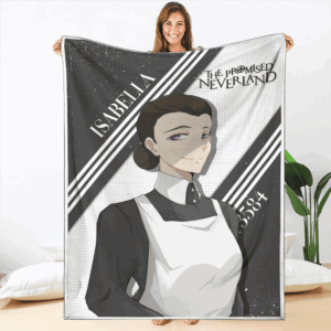 Plaid Isabella The Promised Neverland Couverture Plaid Polaire Plaid Canapé
