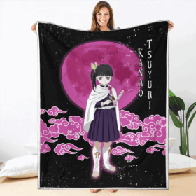Plaid Kanao Tsuyuri Demon Slayer Couverture Plaid Polaire Plaid Canapé