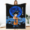 Plaid Goten Dragon Ball DBZ 02 Couverture Plaid Polaire Plaid Canapé