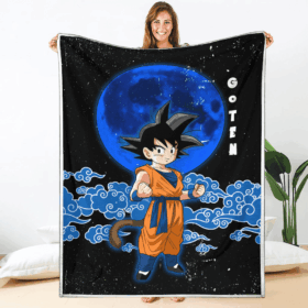 Plaid Goten Dragon Ball DBZ 02 Couverture Plaid Polaire Plaid Canapé