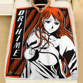 Plaid Orihime Inoue Bleach 01 Couverture Plaid Polaire Plaid Canapé