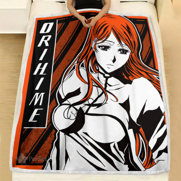 Plaid Orihime Inoue Bleach 01 Couverture Plaid Polaire Plaid Canapé
