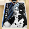 Plaid Grimmjow Jaegerjaquez Bleach Couverture Plaid Polaire Plaid Canapé