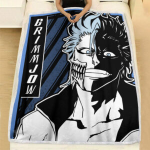 Plaid Grimmjow Jaegerjaquez Bleach Couverture Plaid Polaire Plaid Canapé