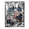 Plaid Jean Pierre Polnareff JJBA JoJo's bizarre adventure Couverture Plaid Polaire Plaid Canapé