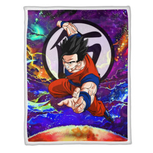 Plaid Gohan Dragon Ball DBZ 01 Couverture Plaid Polaire Plaid Canapé