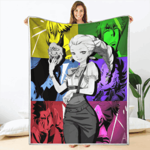 Plaid Nona Death Parade Couverture Plaid Polaire Plaid Canapé