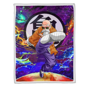 Plaid Maître Roshi Dragon Ball DBZ 01 Couverture Plaid Polaire Plaid Canapé