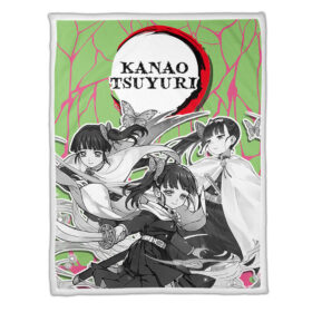 Plaid Kanao Demon Slayer Couverture Plaid Polaire Plaid Canapé