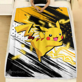 Plaid Pikachu Couverture Plaid Polaire Plaid Canapé