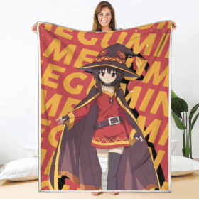 Plaid Megumin KonoSuba Couverture Plaid Polaire Plaid Canapé