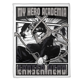 Plaid Shota Aizawa My Hero Academia Couverture Plaid Polaire Plaid Canapé