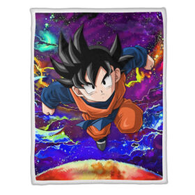 Plaid Goten Dragon Ball DBZ 01 Couverture Plaid Polaire Plaid Canapé
