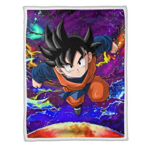 Plaid Goten Dragon Ball DBZ 01 Couverture Plaid Polaire Plaid Canapé