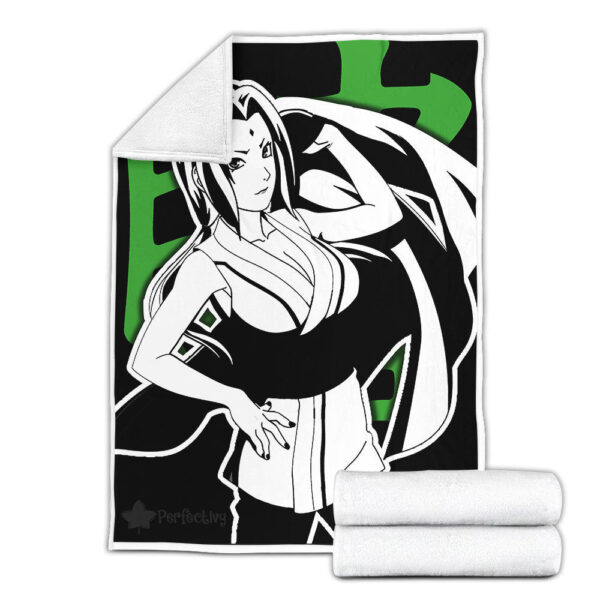 Plaid Tsunade Naruto 01 Couverture Plaid Polaire Plaid Canapé – Image 3