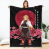 Plaid Kyoujurou Rengoku Demon Slayer Couverture Plaid Polaire Plaid Canapé