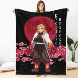 Plaid Kyoujurou Rengoku Demon Slayer Couverture Plaid Polaire Plaid Canapé
