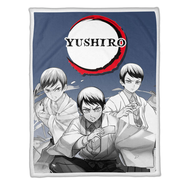 Plaid Yushiro Demon Slayer Couverture Plaid Polaire Plaid Canapé