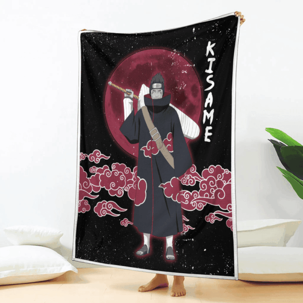 Plaid Kisame Naruto Couverture Plaid Polaire Plaid Canapé – Image 2