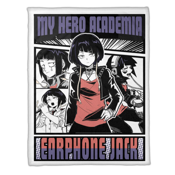 Plaid Kyouka Jirou My Hero Academia Couverture Plaid Polaire Plaid Canapé