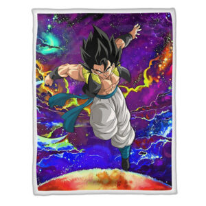 Plaid Gogeta Dragon Ball DBZ 01 Couverture Plaid Polaire Plaid Canapé