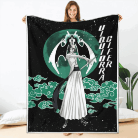 Plaid Ulquiorra Cifer Bleach 01 Couverture Plaid Polaire Plaid Canapé