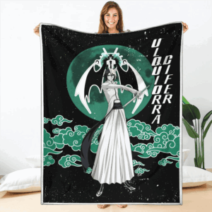 Plaid Ulquiorra Cifer Bleach 01 Couverture Plaid Polaire Plaid Canapé
