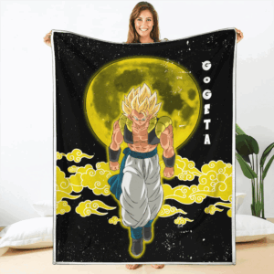 Plaid Gogeta Dragon Ball DBZ 02 Couverture Plaid Polaire Plaid Canapé