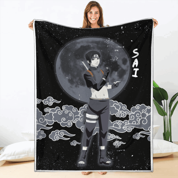 Plaid Sai Yamanaka Naruto Couverture Plaid Polaire Plaid Canapé