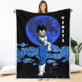 Plaid Vegeta Dragon Ball DBZ 01 Couverture Plaid Polaire Plaid Canapé