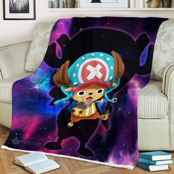 Plaid Tony Tony Chopper One Piece 02 Couverture Plaid Polaire Plaid Canapé – Image 2