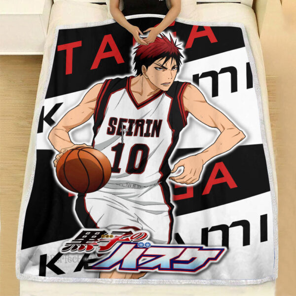 Plaid Taiga Kagami Kuroko no Basket Couverture Plaid Polaire Plaid Canapé – Image 2