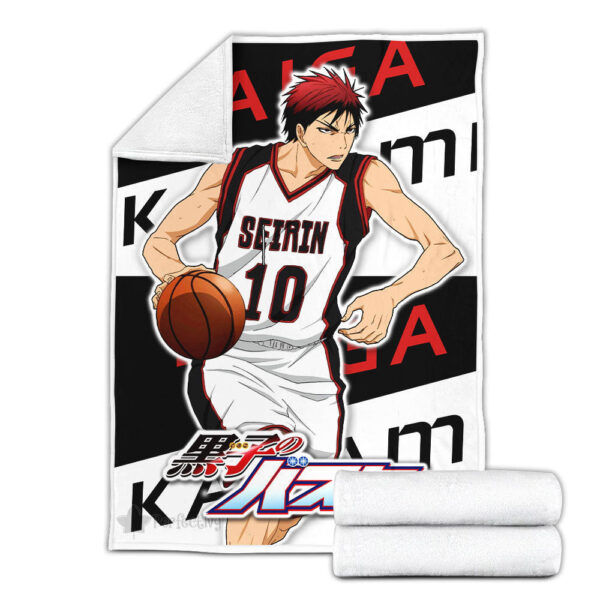 Plaid Taiga Kagami Kuroko no Basket Couverture Plaid Polaire Plaid Canapé – Image 3
