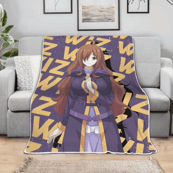 Plaid Wiz KonoSuba Couverture Plaid Polaire Plaid Canapé – Image 3