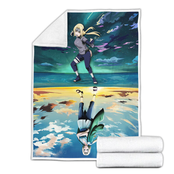 Plaid Tsunade Naruto 02 Couverture Plaid Polaire Plaid Canapé – Image 3