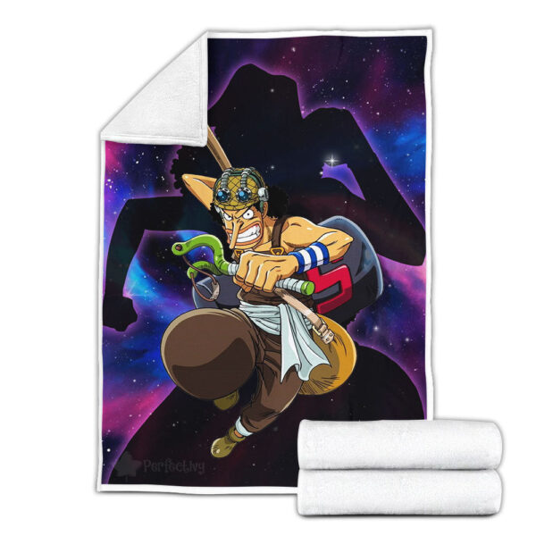 Plaid Usopp One Piece 02 Couverture Plaid Polaire Plaid Canapé – Image 3