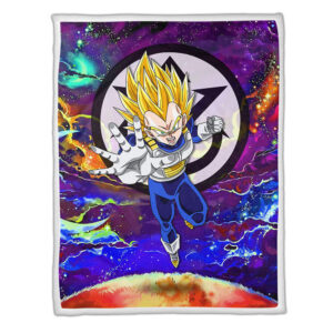 Plaid Vegeta Super Saiyan Couverture Plaid Polaire Plaid Canapé