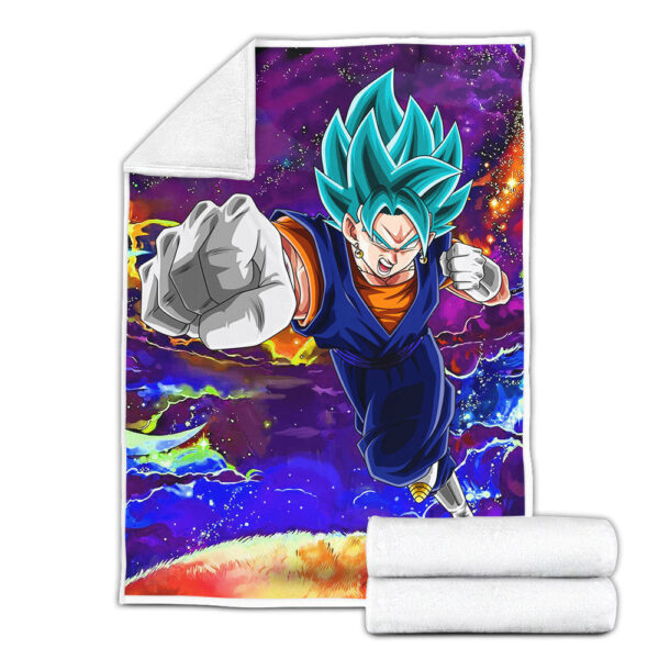 Plaid Vegito Dragon Ball DBZ Couverture Plaid Polaire Plaid Canapé – Image 2