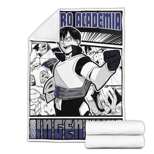 Plaid Tensei Iida My Hero Academia Couverture Plaid Polaire Plaid Canapé – Image 3