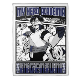 Plaid Tensei Iida My Hero Academia Couverture Plaid Polaire Plaid Canapé