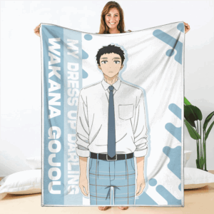 Plaid Wakana Gojou My Dress-Up Darling Couverture Plaid Polaire Plaid Canapé