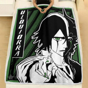 Plaid Ulquiorra Cifer Bleach 02 Couverture Plaid Polaire Plaid Canapé
