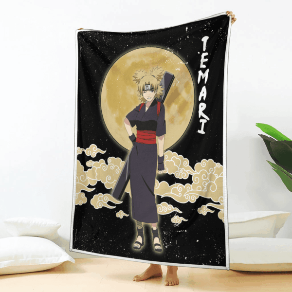 Plaid Temari Naruto 02 Couverture Plaid Polaire Plaid Canapé – Image 2