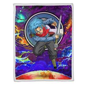 Plaid Trunks Dragon Ball DBZ Couverture Plaid Polaire Plaid Canapé