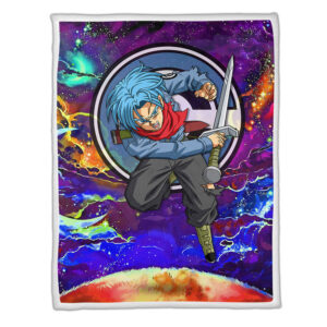 Plaid Trunks Dragon Ball DBZ Couverture Plaid Polaire Plaid Canapé