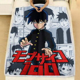 Plaid Ritsu Kageyama Mob Psycho 100 Couverture Plaid Polaire Plaid Canapé